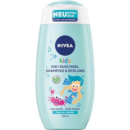 Nivea Baby sprch.gel 250ml Apfelduft - Kosmetika Dětská hygiena Tělová hygiena